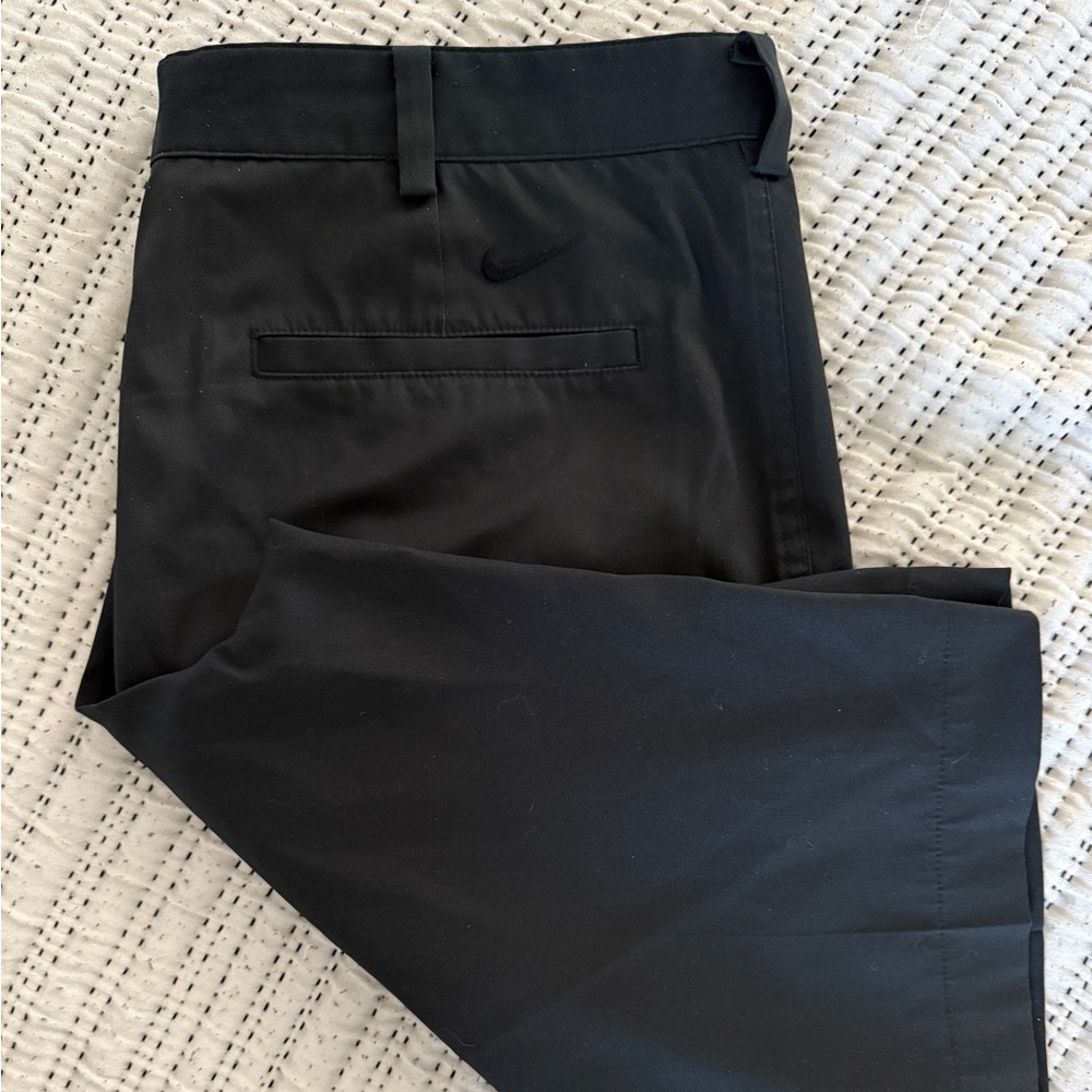 Nike Dri-FIT Black Golf Trousers